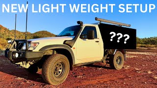 BUDGET CANOPY SETUP Light Weight 4x4 Setup for Camping [upl. by Nathanson994]