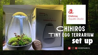 Chihiros Tiny egg terrarium making  Vigin Francis [upl. by Keemahs]