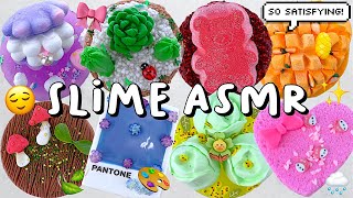 DIY Clay Slime Collection 🎀 Over 1 Hour of Satisfying Slime ASMR [upl. by Yztim284]