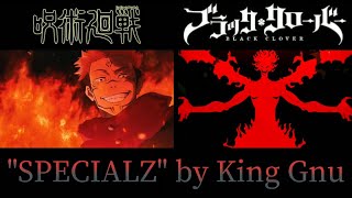 COMPARISON  Black Clover  Jujutsu Kaisen Opening Parody  SPECIALZ [upl. by Osborn772]