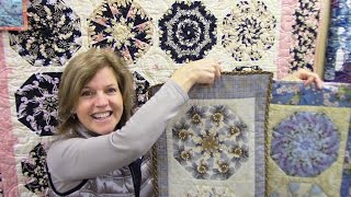 Part 1 Kaleidoscope Quilt and Table Runner Block  LetsMake Quilting Tutorial [upl. by Pierro]