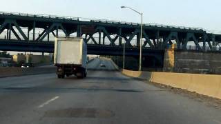 Van Wyck Expressway Interstate 678 Exits 13 to 7 southbound [upl. by Redneval]