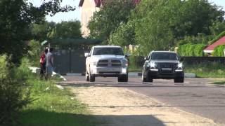 Audi Q7 42TDI 2008 VS Dodge Ram lV 57 Hemi 2010 4x4 [upl. by Katinka]