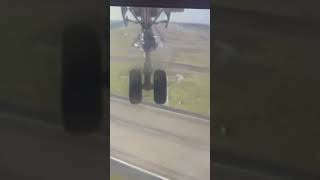 Nose Wheel Landing qatarairways at DFE [upl. by Nesyrb]