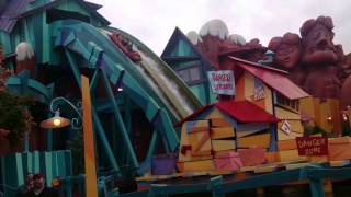 Dudley Do Rights Ripsaw Falls at Universal Studios Orlando Florida [upl. by Philomena983]