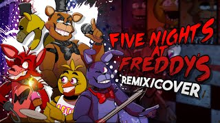 Five Nights at Freddys 1 Song FNAF RemixCover  2022 Version [upl. by Aramoj]