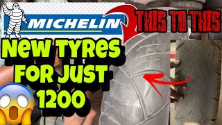 🏍️New bike tyres under 1000rs 💰 Temporary solution tamil information budget [upl. by Notterb]