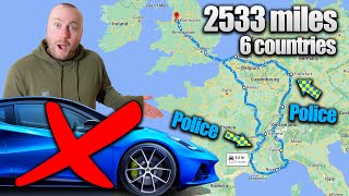 2533 MILE 44 HOUR DRIVE ROAD TRIP  COLLECTING IMPOUNDED CARS FULL VIDEO [upl. by Iot]