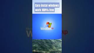 Cara install windows 100  work gratis [upl. by Gus]