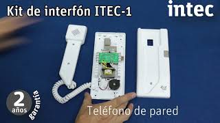 Instalación del kit de interfón ITEC1 INTEC Home Depot [upl. by Cleodell]