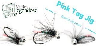 Marios Fliegendose  Pink Tag Jig Bindeanleitung [upl. by Cresida]