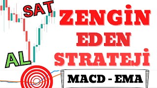 MACD Ä°NDÄ°KATÃ–RÃœ Ä°LE RÄ°SKSÄ°Z PARA KAZAN  KRÄ°PTO PARALARDA KAZANDIRAN STRATEJÄ°  MACD ALSAT SÄ°NYALÄ° [upl. by Pearman]