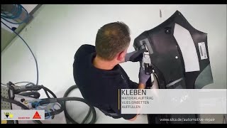 Kunststoff am Auto reparieren mit dem Klebstoffsystem von Sika – SikaPower®2900 [upl. by Shannon]