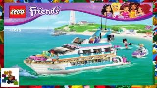 LEGO instructions  LEGO Friends  41015 Dolphin Cruiser Book 2 [upl. by Utir692]