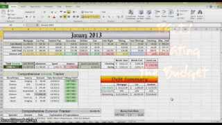 How to Make a Budget in Excel  Part 1 [upl. by Irving]