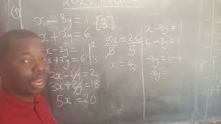 simultaneous equations [upl. by Prager]