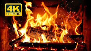 🔥 Cozy Fireplace 4K 12 HOURS Fireplace with Crackling Fire Sounds Crackling Fireplace 4K [upl. by Indyc]