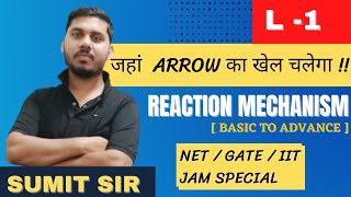 CONCEPT OF ARROW  REACTION MECHANISM  LECTURE 1  IIT JAM  NET  GATE [upl. by Ain]