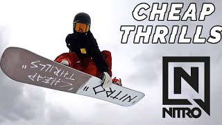 Nitro Cheap Thrills Snowboard Review [upl. by Nothsa416]