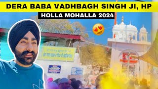 HOLLA MOHALLA Dera Baba Vadhbagh Singh Ji 😍 Holi celebrations 2024 [upl. by Assina862]