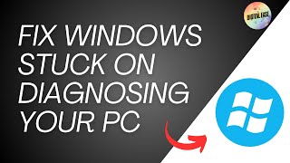 How To Fix Windows Stuck On Diagnosing Your PC  Laptop Stuck On Diagnosing Your PC [upl. by Ilysa]