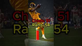 INSTANT CLASSIC🔥  2018 Chiefs v Rams shorts [upl. by Izmar]