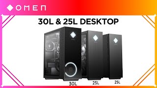 OMEN 25L amp 30L デスクトップ  OMEN PV JP [upl. by Lennahs623]