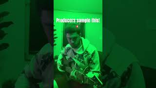 Producers sample this guitar loop guitarloops samplethis guitar producers beatmakers [upl. by Yehc257]