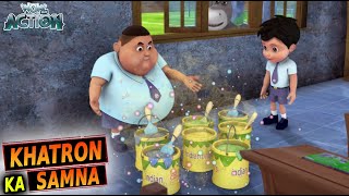 Vir The Robot Boy  Khatron Ka Samna  90  Hindi Cartoons For Kids  WowKidz Action animation [upl. by Naot648]