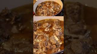 Oxtails Low and Slow Cooking at Its Finest Make sure to SUBSCRIBE for full recipeoxtails [upl. by Tonnie]