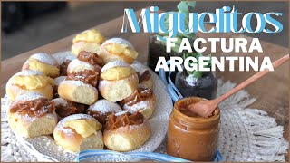 RECETA DE MIGUELITOS factura argentina paso a paso  Especial Día Mundial del Dulce de Leche [upl. by Eilyw141]