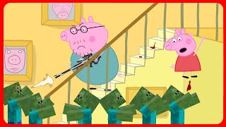 Peppa Pig vs Zombies The first season All parts Complete [upl. by Ehpotsirhc676]