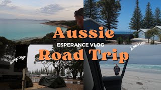 Camping for the first time in Western Australia Vlog🏕️🦘 Esperance  Clodagh McKeon [upl. by Ainos580]