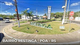 Dirigindo pela RESTINGA  PORTO ALEGRE  RS BRASIL [upl. by Euqirne]