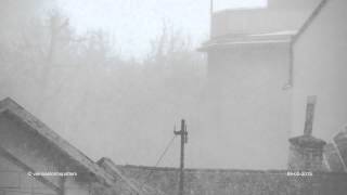 Schneesturm in Wien 09022015 HD 250 min uncut [upl. by Tarryn]