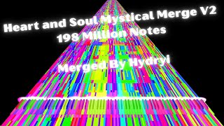 Black MIDI Heart and Soul Mystical Merge V2  198 Million Notes [upl. by Aicssej]