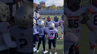 Coin toss EastsideRaiders 6U youtubeshorts football [upl. by Yanrahs]