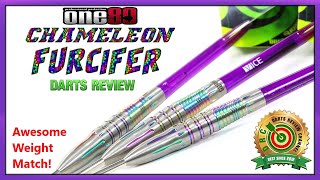 One80 CHAMELEON FURCIFER Darts Review Perfect Weight Match [upl. by Winsor]