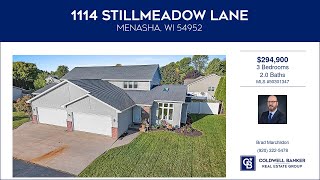 1114 STILLMEADOW Lane MENASHA Wisconsin Homes for Sale  wwwcoldwellhomescom [upl. by Enila]