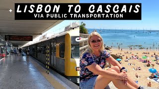 Public transit guide Lisbon to Cascais [upl. by Pippas]