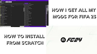 FIFA 23 MOD FC 24 EASY WAY TO DOWNLOAD AND INSTALL FIFA 23 MODS FROM SCRATCH ALL YOU NEED TO KNOW [upl. by Amalea]