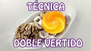 Técnica de doble vertido para jabón de glicerina [upl. by Territus]