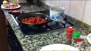 Receta de gazpachos manchegos [upl. by Phelips261]