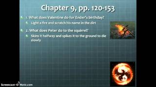 Study Guide Questions Enders Game chapters 810 [upl. by Ariom]