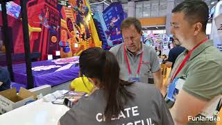 VlogSUPER RUNIO at GTI Asia China Expo 2024 [upl. by Victory]