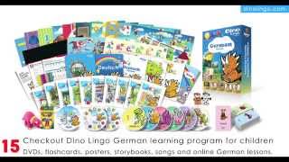 Teach kids German  15 Ways for children to learn German  Dinolingo [upl. by Rodenhouse]