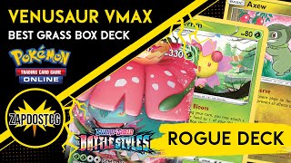 Venusaur VMAX Deck Is The NEW Best Grass Deck with Battle Styles Pokemon TCG [upl. by Melba679]