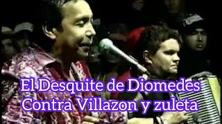 El Desquite Diomedes Diaz contra Ivan Zuleta y Villazon [upl. by Nerrot47]