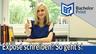 Exposé schreiben für die Bachelorarbeit amp Masterarbeit [upl. by Yuille]