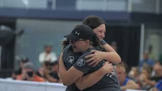 Womens Double Bit Axe Throwing Championships Finals [upl. by Enyaj]